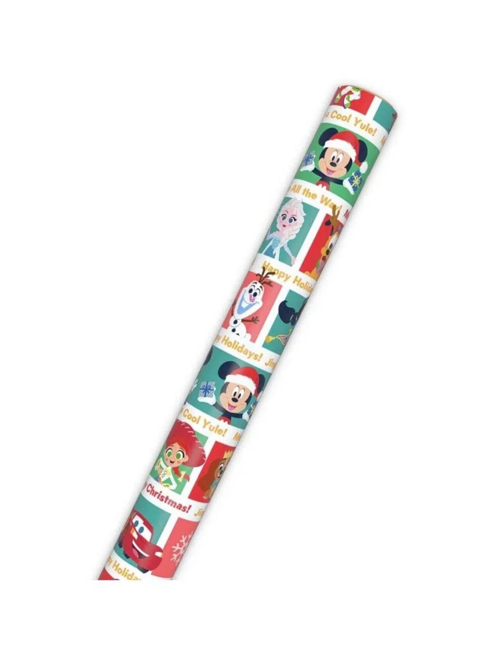 Hallmark Wrapping Paper Disney 100 Years Of Wonder Jumbo Roll Christmas 70 sq ft